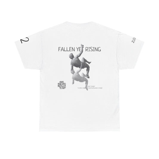 Falling Apollo Statue Graphic Heavy Tee